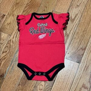 Detroit Red Wings Baby Onesie - Red